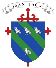 Adición de la Cruz de Santiago.