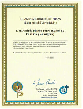 Alianza Misionera de Misas